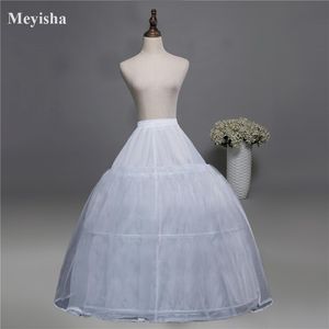 52016 Wedding Dress Crinoline Bridal Petticoat Underskirt 3 Hoops 295p