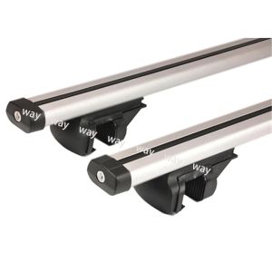 2pcs 120 oder 135 cm Universal Fits Auto mit original Dachregal SUV Dachregal Crossel für Kajak -Cargolin -Snowboarden