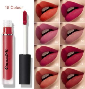 Cmaadu Beauty Lip Gloss Velvet Matte Lips Lips Блестящий натуральный макияж Matt Liquid Lipgloss5327987