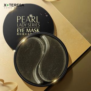 Black Pearl Eye Patches Nawilżącego kolagen Maska żelowa Whiteen Usuń ciemne koło przeciw wiekowi Warcke Winka Koreańska pielęgnacja skóry 60pcs