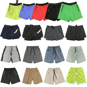 Summer new high-quality casual quick drying sportswear shorts fitness short fitness gym outdoor training mesh breathable beach men's and women's shorts A019