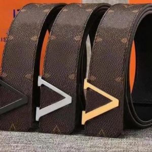 2021 Fashion Big buckle genuine leather belt no box designer men women high quality mens belts AAAAA18 2171