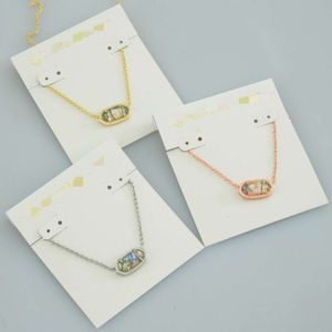 Дизайнерские ювелирные изделия Kendrascotts Ожерелье вкладывает минималистское овальное светооветное