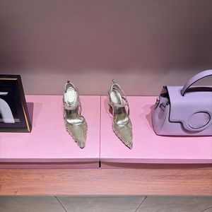 Дизайнерские женщины на высоких каблуках ежедневные пригородные туфли для обуви офисные сандалии свадебные обувь