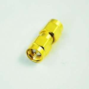 SMA Male To SMA Male Plug In Series RF Coaxial Adapter Connector