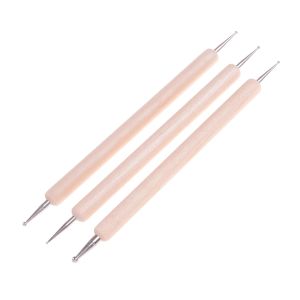 3/5Pcs Embossing Pattern Clay Sculpting Modeling Making Pottery Ceramic Tools Ball Styluses Tool For Polymer Clay Tool Kit