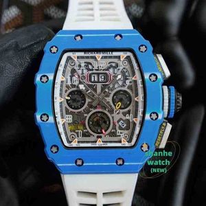 RM Watch Date Luxury Watches For Mens Mechanical Watch Tchad visar high-end och klassiker av Brand Swiss Designer Sport Wristwatch