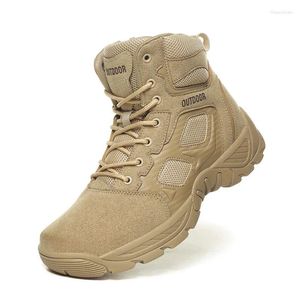 Boots 2024 Men Military Quality Special Tactical Desert Combat Ankle Boats Army Work Shoes Leather Snow