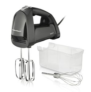 6 Speed ​​Handmixer Quick Burst Storage Case neu Schwarz