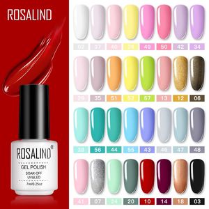 Rosalind Gel Polish Set manicure per chiodi semi permanente Vernis top coat UV gel vernice gel immergiti fuori chioda art gel smalto