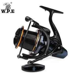 WPE Brillence Carp Fishing Reel 8500 9000 Spinning 71 łożyska kulkowe 1 Współczynnik przekładni Pełna metalowa linia szpula sprzęt rybny 240522