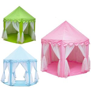 Portátil infantil brinquedo tipi ball piscina princesa girl castle brincar crianças casa pequena casa dobrável tenda de praia de bebê 1c3b83