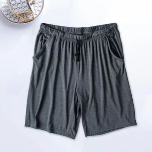 Men Silky Shorts Modal Summer Men Pajama Shorts Stay Cool Comfortable Men Shorts All-match Drawstring Shorts Men Accessories 240524