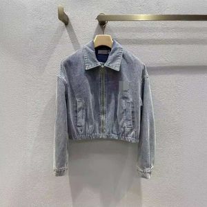 Nanyou High End Women S Zipper Classic Versatile Fashion Short Denim Jacket Couture Haute Couture