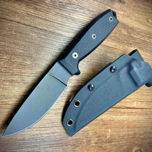 TRSKT Rat5 Tactical Knife, 5mm tjocklek D2 Fulltang utomhusräddning Överlevnadsjaktknivar, EDC -verktyg med Kydex Dropshipping L2405