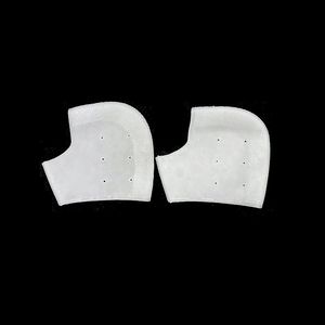 2 pcs silicone protettivo fascite plantare tacco sperone la caviglia gel supporta sollievo dal dolore che idrata gli inserti del tallone idratante