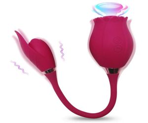 Rosa forma vibratore a 10 velocità vibrazione clitoride ventista vagina che succhia la stimolazione clitoride di masturbazione femmina19316057171