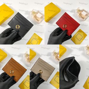2024 Luxury Card Holder Women Coin Purses Key Holder Card Wallet Classic Nyckel Plånböcker Läder lyxdesigner Wholesale Liten Högkvalitativ plånbokskorthållare