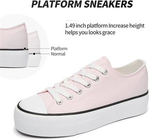 Casual Shoes With Box broderade mönster Patform Sneaker High Top Sneakers Storlek 36-42