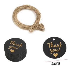 100pcs Kraft Paper Tags Gift Package