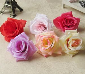 Fiorisce da fiori di seta completamente nuovo Big Rose Flowers Artificial Flowers Ball Testa DECORAZIONE DEL MATRIMENTO 23733020567