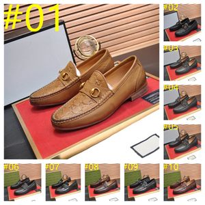 TOP Mens Fashion Genuine Leather Business Dress Shoes Groom Wedding Party Oxford Shoes Comfortable Casual Loafers Size 6.5-11