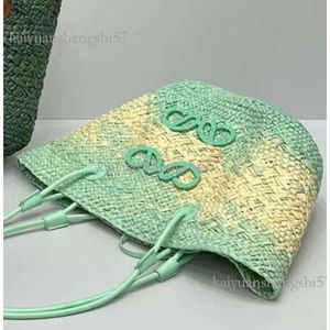 loevwe beach bag designer bag lowew bag Women Mesh Straw hallow out Grass loevwe bag Fashion Summer large HOBO bohemian style beach handle handbag tote bag 770