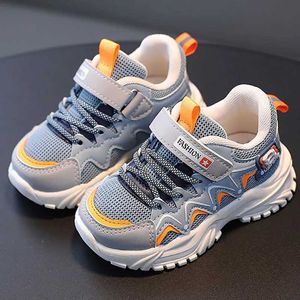 Athletic Outdoor Athletic Outdoor Childrens Web Fabric Sports Shoes 2024 Trend Fashion Girls Sports Shoes Anti slip Childrens WX5.22964