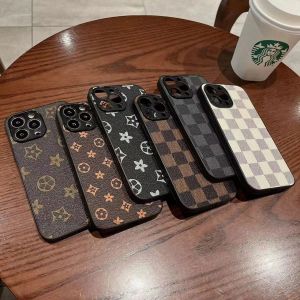 Designer Luxury Print Case iPhone 14 11 12 13 Pro Max 12 13 Mini 15 15promax Plus X XS XR XSmax Classic TPU Case