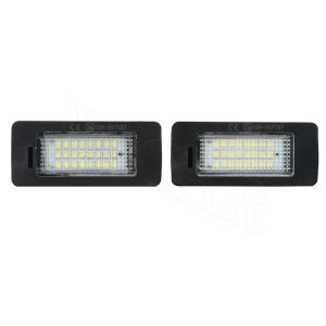 2 szt. 24 Lampy rejestracyjne LED 63267165646 dla BMW E39 M5 E70 E71 X5 X6 E60 M5 E82 E90 E92 E93 M3 Wysoka jakość dla samochodu