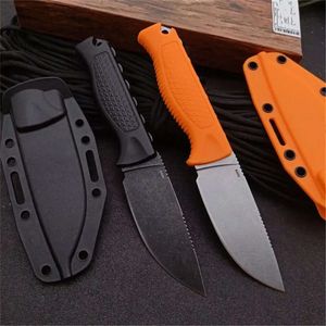 3.54 '' CPM-S30V BM15006 Överlevnad Fixat blad Taktiska raka knivar Camping Hunting Military Pocket Cleaver Kniv L2405