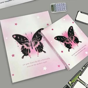 Album Books Photo Storage Albums Journal Diary Idol Star Photocard Holder Photo Album Kawaii Collect Book Butterfly A4/A5 Binder Q240523