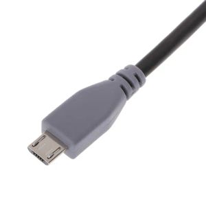 Micro USB Type B Male To Micro B Male 5 Pin Converter OTG Adapter Lead Data Cable