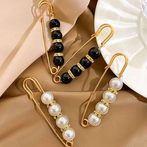 Pearl fix clothing circumference, a small tool to prevent stray light, brooch for women's pants waist clip