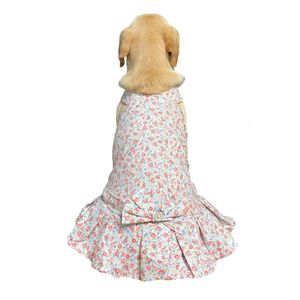 Big Dog Dress estate abiti da cane grande gallese corgi samoyed husky Labrador Golden Retriever Dog Drible Dresses Centuri per animali domestici 240524