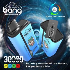 BANG Box 30000 30K Puffs Dostęp E. Papierów Vape Podstawowy 650 mAh Bateria 28 ml Prefild Vs 12000 12k 9000 18000 Bang King 15K 20K 18K 9K Puff 25000 fumot