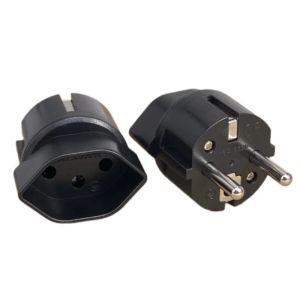 Swiss to European standard Plug adaptor Electrical socket Travel Adaptor EU Plug Multipurpose Power plug