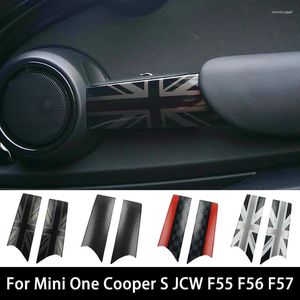 Acessórios de interiores para Mini One Cooper S JCW F56 F57 F55 Porta do carro Capas de maçane