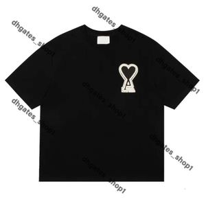 Shirt designer uomini Donne Love Letter T-Shirt Magliette maschili da uomo Summer Taglie di moda Amirii Maglietta Fashi