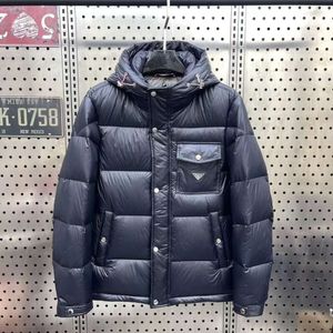 New Men S Short Down Jacket With Zipper For Cool Fashionable And Warm Winter Two Colors Available