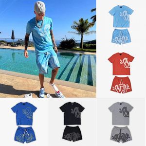 2024 Herrendesigner T -Shirt Syna World Tracksuit Setset Shorts und T -Shirt -Set Kurzarm Y2K Tees