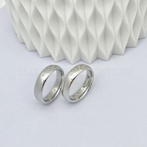 Ringe für Paare Wolfram -Carbid -Kuppelband Polished Finish 3mm Womens Luxusqualität Schmuck 10mm Männer Trend 240524