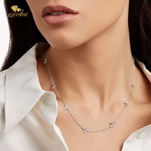 Jóias de luxo Jóias Graff Onze Colar Butterfly Colar Women Whomen Gold Diamond Cheker Chain Holiday Gifts for Lady