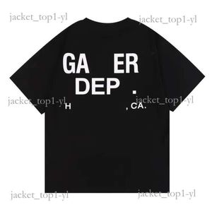galerydept męski designerka T-koszulka designer man bawełna man man Casual Street Short Rleeves Ubrania Rozmiar S-XL Depts Odzież Koszulka Koszula Black Shirt 8B78