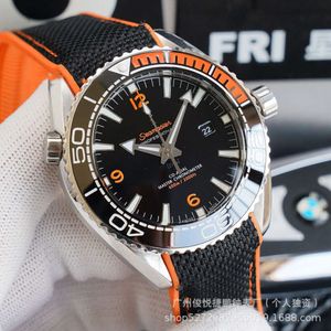 Designer Mechanical Watches Oujia Haima 600 Quarter Orange Watch Japan 8215 Movement Modified 8900 Spliting Diving Machinery Men's Watch