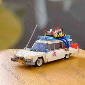 Designer High Quality Technical Cars City Ghostbusters Ecto-1 Model Building Blocks MOC Movie Vehicle Bricks DIY Education Toys For Children 299