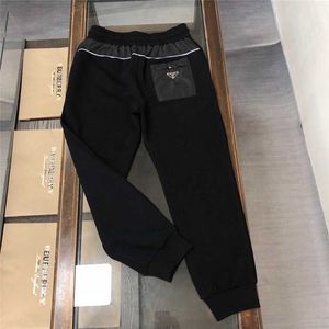 Pantaloni da uomo prafw autunnowinter elastico p famiglia e donne guardie triangoli etichetta Pra casual zow