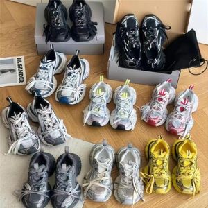 Casual 3xl Sneaker Vintage Track Projektanci Phantom Sneakers Męskie Kobiety do starego brudnego buta siatka wygodna nylonowa trampka oddychająca tata buty