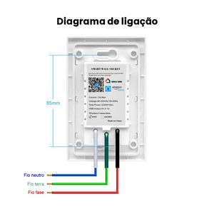 wifiスマートトゥヤブラジルトマダUSBウォールソケットガラスパネル電気プラグブラジルアウトレットリモートby SmartLifeAlexaGoogle Home