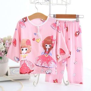 RAGAZZI BAMBINI RAGAZZE SOTTIMA SOTTO IN Abbigliamento per il sonno 1-11T Homewear Homewear bambini sottile Pajamas Conformtable CARTTON CINETTO RAGGIO CHIED POLLOVER L2405